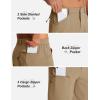 imageTACVASEN Mens Hiking Cargo Shorts 10quot Quick Dry Lightweight Casual Golf Work Shorts with Zipper Pocket Summer OutdoorKhaki