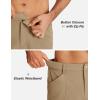 imageTACVASEN Mens Hiking Cargo Shorts 10quot Quick Dry Lightweight Casual Golf Work Shorts with Zipper Pocket Summer OutdoorKhaki