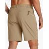 imageTACVASEN Mens Hiking Cargo Shorts 10quot Quick Dry Lightweight Casual Golf Work Shorts with Zipper Pocket Summer OutdoorKhaki