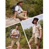 imageTACVASEN Mens Hiking Cargo Shorts 10quot Quick Dry Lightweight Casual Golf Work Shorts with Zipper Pocket Summer OutdoorKhaki