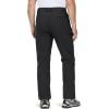 imageTACVASEN Mens Snow Ski Pants Winter Fleece Lined Pants for Mens Water Resistant Snowboarding HikingBlack