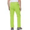 imageTACVASEN Mens Snow Ski Pants Winter Fleece Lined Pants for Mens Water Resistant Snowboarding HikingBright Green