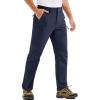 imageTACVASEN Mens Hiking Cargo Pants with 6 Pockets Lightweight Water Resistant Quick Dry Travel Pants for Men Work OutdoorNavy