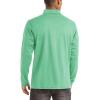 imageTACVASEN Mens Quarter Zip Pullover Long Sleeve Golf Sweatshirts 14 Zip Sweaters Winter Fleece Lined Thermal ShirtMint Green