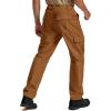 imageTACVASEN Mens Cargo Work Pants Hiking Tactical Waterproof Ripstop Breathable Stretch Pants with 8 PocketsNo BeltAmber Brown