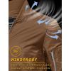 imageTACVASEN Mens Bomber Jacket Lightweight Casual Spring Fall Windbreaker Zip Up Coat with Pocket01 Brown