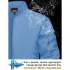 imageTACVASEN Mens Bomber Jacket Lightweight Casual Spring Fall Windbreaker Zip Up Coat with Pocket01 Light Blue