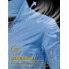 imageTACVASEN Mens Bomber Jacket Lightweight Casual Spring Fall Windbreaker Zip Up Coat with Pocket01 Light Blue