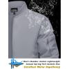 imageTACVASEN Mens Bomber Jacket Lightweight Casual Spring Fall Windbreaker Zip Up Coat with Pocket01 Light Grey