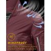 imageTACVASEN Mens Bomber Jacket Lightweight Casual Spring Fall Windbreaker Zip Up Coat with Pocket01 Wine Red