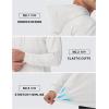 imageTACVASEN Mens Hoodies Fleece Lined Pullover Athletic Waterresistant Casual Workout Midweight Sweatshirts Kangaroo PocketsWhite