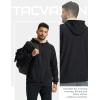 imageTACVASEN Mens Sherpa Lined Hoodies Pullover Midweight Fleece Winter Warm Athletic Sweatshirts with Kangaroo Pocket01 Black