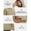 imageTACVASEN Mens Sherpa Lined Hoodies Pullover Midweight Fleece Winter Warm Athletic Sweatshirts with Kangaroo Pocket08 Khaki