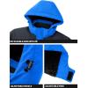 imageTACVASEN Mens Winter Coats with 9 Pockets Waterproof Ski Jacket Warm Fleece Lined Parka with Hood for Work OutdoorBlue Carbongrey