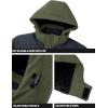 imageTACVASEN Mens Winter Coats with 9 Pockets Waterproof Ski Jacket Warm Fleece Lined Parka with Hood for Work OutdoorGreen Carbongrey