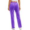 imageTACVASEN Womens Velour Pants Soft Velvet Sweatpants Warm Straight Leg Lounge Pants with Pockets Athletic CasualLight Purple