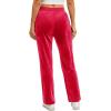 imageTACVASEN Womens Velour Pants Soft Velvet Sweatpants Warm Straight Leg Lounge Pants with Pockets Athletic CasualTomato Red