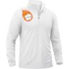 imageTACVASEN Mens Quarter Zip Pullover Fleece Lined Thermal Long Sleeve Golf Shirt 14 Zip Warm Winter SweatshirtsWhite