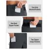 image:imageTACVASEN Mens Hiking Cargo Shorts 10 with Zipper Pockets Quick Dry Casual Stretch Golf Work Short Outdoor Summer02 Dark Grey