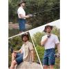 image:imageTACVASEN Mens Hiking Cargo Shorts 10 with Zipper Pockets Quick Dry Casual Stretch Golf Work Short Outdoor Summer06 Blue Grey