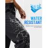 image:imageTACVASEN Mens Workout Pants Casual Athletic Hiking Lightweight Quick Dry Stretch Waterproof Sweatpants with 3 Pockets01black