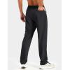 image:imageTACVASEN Mens Workout Pants Casual Athletic Hiking Lightweight Quick Dry Stretch Waterproof Sweatpants with 3 Pockets01black