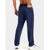 image:imageTACVASEN Mens Workout Pants Casual Athletic Hiking Lightweight Quick Dry Stretch Waterproof Sweatpants with 3 Pockets02navy