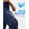 image:imageTACVASEN Mens Workout Pants Casual Athletic Hiking Lightweight Quick Dry Stretch Waterproof Sweatpants with 3 Pockets02navy