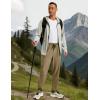 image:imageTACVASEN Mens Workout Pants Casual Athletic Hiking Lightweight Quick Dry Stretch Waterproof Sweatpants with 3 Pockets04khaki