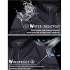 image:imageTACVASEN Mens Bomber Jackets Full Zipper Spring Fall Jacket Windproof Water Resistant Winter Warm Padded CoatsBlack