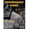 image:imageTACVASEN Mens Special Ops Military Tactical Soft Shell Rain Warm Fleece Lined Jacket Winter Hood Coat Hiking Snowboard02light Grey