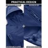 image:imageTACVASEN Mens Special Ops Military Tactical Soft Shell Rain Warm Fleece Lined Jacket Winter Hood Coat Hiking Snowboard05royal Blue