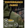 image:imageTACVASEN Mens Special Ops Military Tactical Soft Shell Rain Warm Fleece Lined Jacket Winter Hood Coat Hiking Snowboard08green