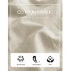 image:imageTACVASEN Men s Casual Shorts 7 Inch Cotton Elastic Waist Drawstring Lightweight Summer Beach Shorts with PocketsBeigewhite