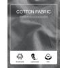image:imageTACVASEN Men s Casual Shorts 7 Inch Cotton Elastic Waist Drawstring Lightweight Summer Beach Shorts with PocketsMgrey