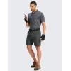 image:imageTACVASEN Mens Cargo Hiking Shorts 7 Quick Dry Stretch Tactical Work Shorts for Men Outdoor Casual Summer with 6 PocketsDark Grey