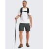 image:imageTACVASEN Mens Cargo Hiking Shorts 7 Quick Dry Stretch Tactical Work Shorts for Men Outdoor Casual Summer with 6 PocketsDark Grey
