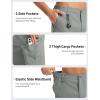 image:imageTACVASEN Mens Cargo Hiking Shorts 7 Quick Dry Stretch Tactical Work Shorts for Men Outdoor Casual Summer with 6 PocketsLightgrey