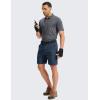 image:imageTACVASEN Mens Cargo Hiking Shorts 7 Quick Dry Stretch Tactical Work Shorts for Men Outdoor Casual Summer with 6 PocketsNavy