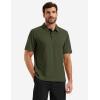 image:imageTACVASEN Mens Golf Shirts Dry Fit Polo Short Sleeve Moisture Wicking Performance Collared Shirt for Work Casual AthleticArmygreen