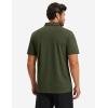 image:imageTACVASEN Mens Golf Shirts Dry Fit Polo Short Sleeve Moisture Wicking Performance Collared Shirt for Work Casual AthleticArmygreen