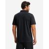 image:imageTACVASEN Mens Golf Shirts Dry Fit Polo Short Sleeve Moisture Wicking Performance Collared Shirt for Work Casual AthleticBlack