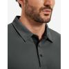 image:imageTACVASEN Mens Golf Shirts Dry Fit Polo Short Sleeve Moisture Wicking Performance Collared Shirt for Work Casual AthleticDarkgrey