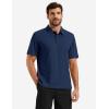 image:imageTACVASEN Mens Golf Shirts Dry Fit Polo Short Sleeve Moisture Wicking Performance Collared Shirt for Work Casual AthleticNavy