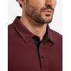 image:imageTACVASEN Mens Golf Shirts Dry Fit Polo Short Sleeve Moisture Wicking Performance Collared Shirt for Work Casual AthleticWinered