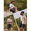 image:imageTACVASEN Mens Hiking Cargo Shorts 10 Quick Dry Lightweight Casual Summer Outdoor Golf Shorts with 5 Zipper Pockets01 Dark Grey