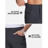 image:imageTACVASEN Mens Hiking Cargo Shorts 10 Quick Dry Lightweight Casual Summer Outdoor Golf Shorts with 5 Zipper Pockets01 Dark Grey