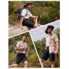 image:imageTACVASEN Mens Hiking Cargo Shorts 10 Quick Dry Lightweight Casual Summer Outdoor Golf Shorts with 5 Zipper Pockets02 Black