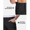image:imageTACVASEN Mens Hiking Cargo Shorts 10 Quick Dry Lightweight Casual Summer Outdoor Golf Shorts with 5 Zipper Pockets02 Black