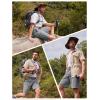image:imageTACVASEN Mens Hiking Cargo Shorts 10 Quick Dry Lightweight Casual Summer Outdoor Golf Shorts with 5 Zipper Pockets03 Light Grey